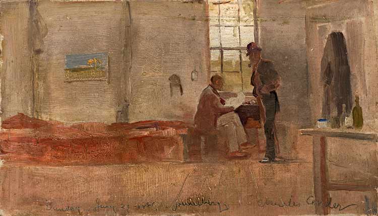 Charles conder Impressionists Camp